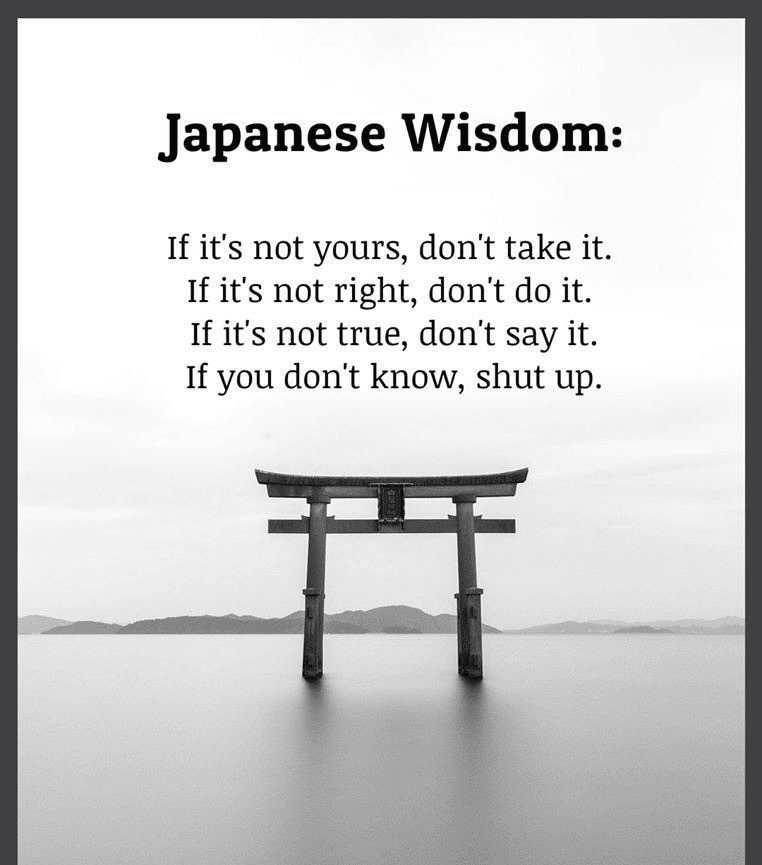 japanese wisdom