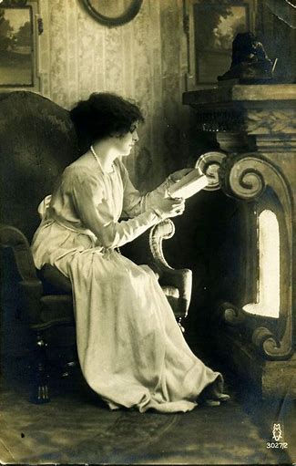 woman reading